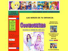 Tablet Screenshot of cosmoanime.net